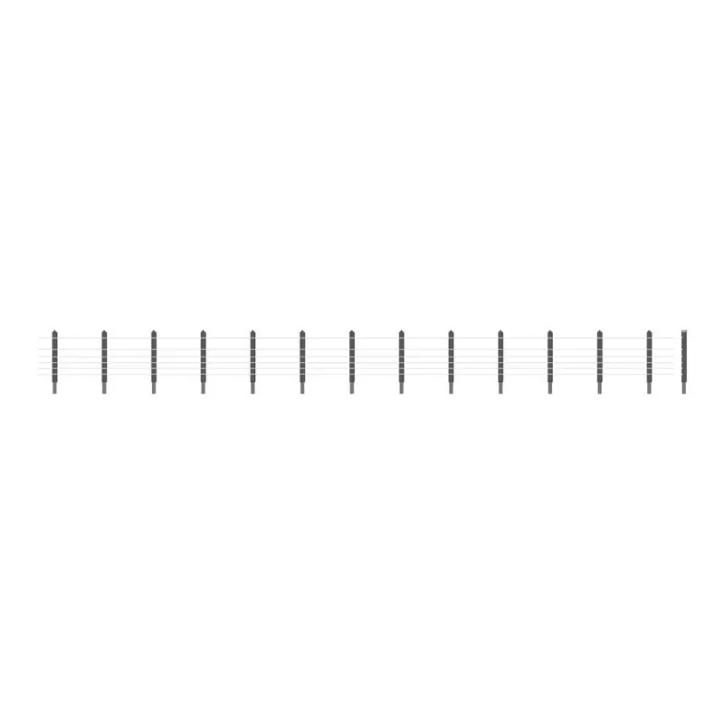 Ratio GWR Lineside Fencing, (36 posts with wire) OO/HO Gauge 423