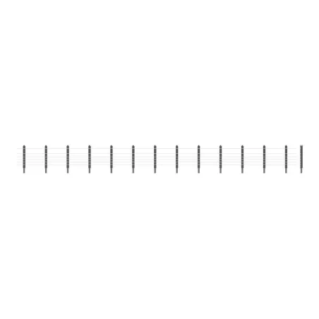 Ratio GWR Lineside Fencing, (36 posts with wire) OO/HO Gauge 423