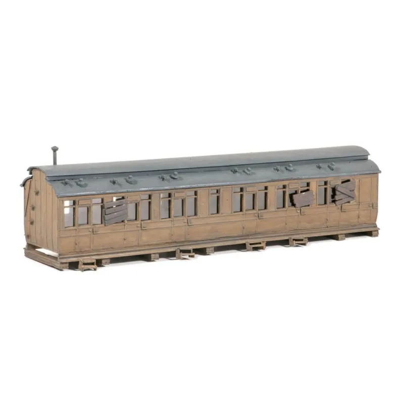 Ratio Large Grounded Mess Van/Store OO/HO Gauge 519