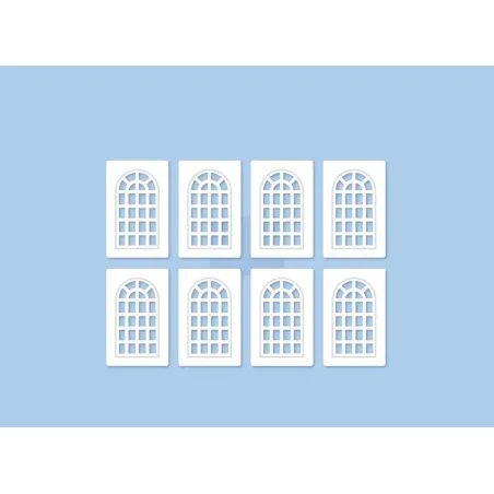 Ratio Industrial Windows OO/HO Gauge 523