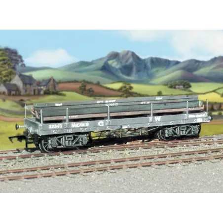 Ratio GWR Bogie 'A' Flat Wagon (with girder load) All Gauges 562