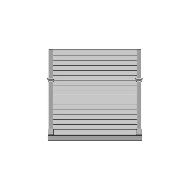 Ratio 4 x Plain Board End PanelsWindow Panels OO/HO Gauge GJ01