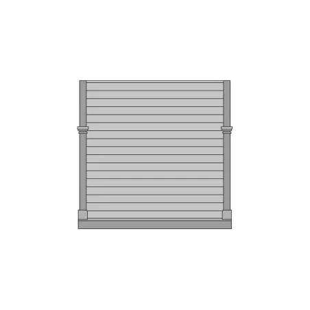 Ratio 4 x Plain Board End PanelsWindow Panels OO/HO Gauge GJ01