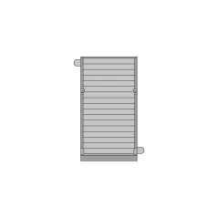 Ratio 4 x Plain Boarded Panels OO/HO Gauge GJ04