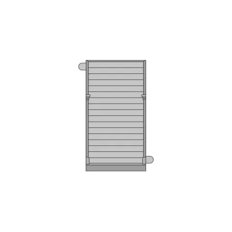 Ratio 4 x Plain Boarded Panels OO/HO Gauge GJ04