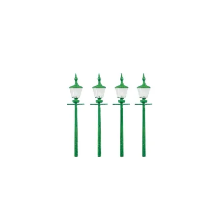 Ratio Staion/Street Lamps (4 per pack) N Gauge 213