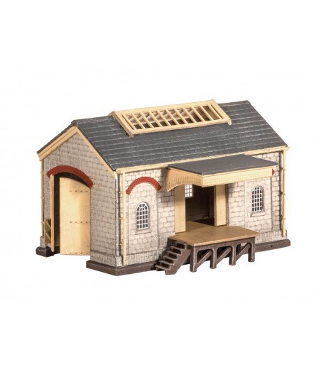 Ratio Stone Goods shed N Gauge 220