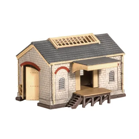 Ratio Stone Goods shed N Gauge 220