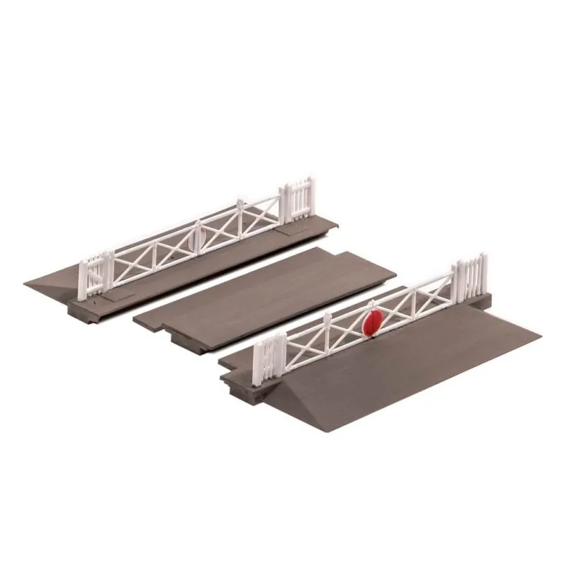 Ratio Level crossing with Gates N Gauge 234