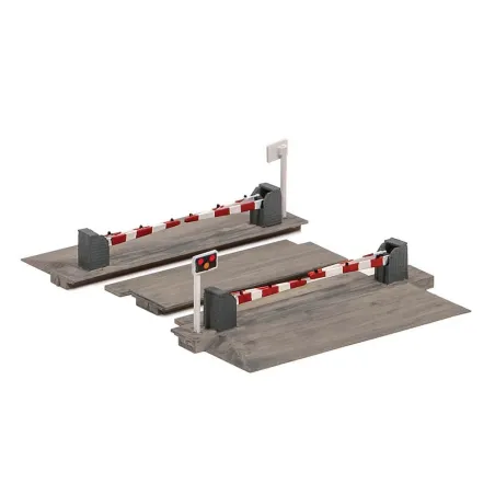 Ratio level Crossing with Barriers N Gauge 235
