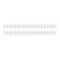 Ratio Lineside fencing, White (4 bar) OO/HO Gauge 424