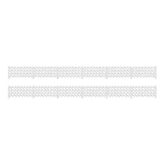 Ratio LMS (MR) Station Fencing, white OO/HO Gauge 426