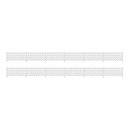 Ratio LMS (MR) Station Fencing, white OO/HO Gauge 426