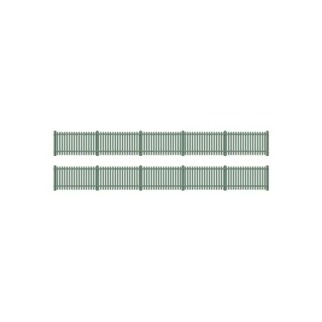Ratio Picket fencing, green (straight only) OO/HO Gauge 431