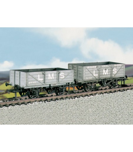 Ratio LMS Traffic Coal & 4-Plank Wagons (M/W, B/B) All Gauges 576