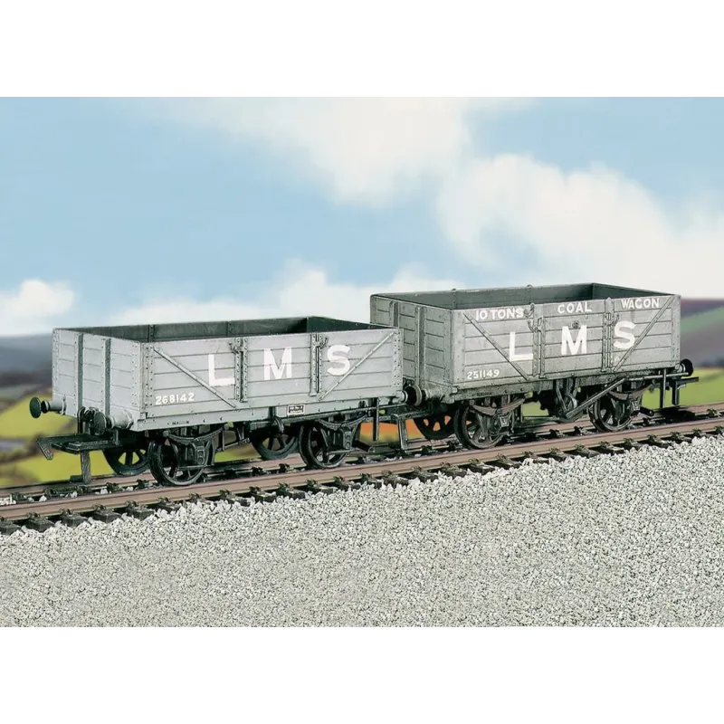 Ratio LMS Traffic Coal & 4-Plank Wagons (M/W, B/B) All Gauges 576