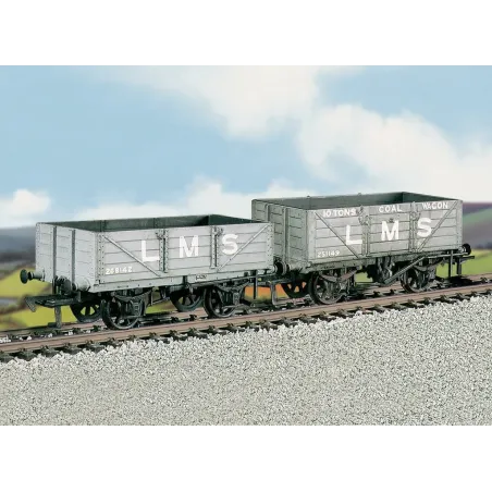 Ratio LMS Traffic Coal & 4-Plank Wagons (M/W, B/B) All Gauges 576