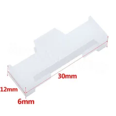 Nylon Extension Servo Lead Lock L30xW12xH6mm (PK10)
