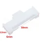 Nylon Extension Servo Lead Lock L30xW12xH6mm (PK10)