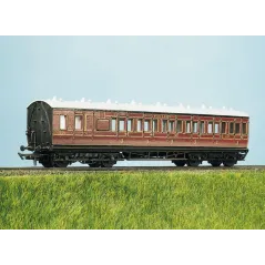 Ratio LMS (Ex MR) 48ft Suburban, Brake 3rd, 6 Comp All Gauges 713