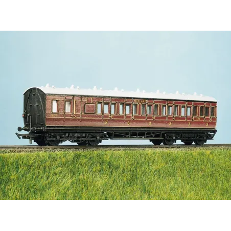 Ratio LMS (Ex MR) 48ft Suburban, Brake 3rd, 6 Comp All Gauges 713