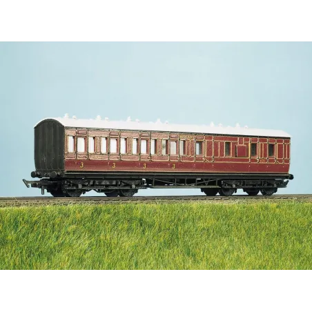 Ratio LMS (Ex MR) 48ft Suburban, brake 3rd, 4 Comp All Gauges 714