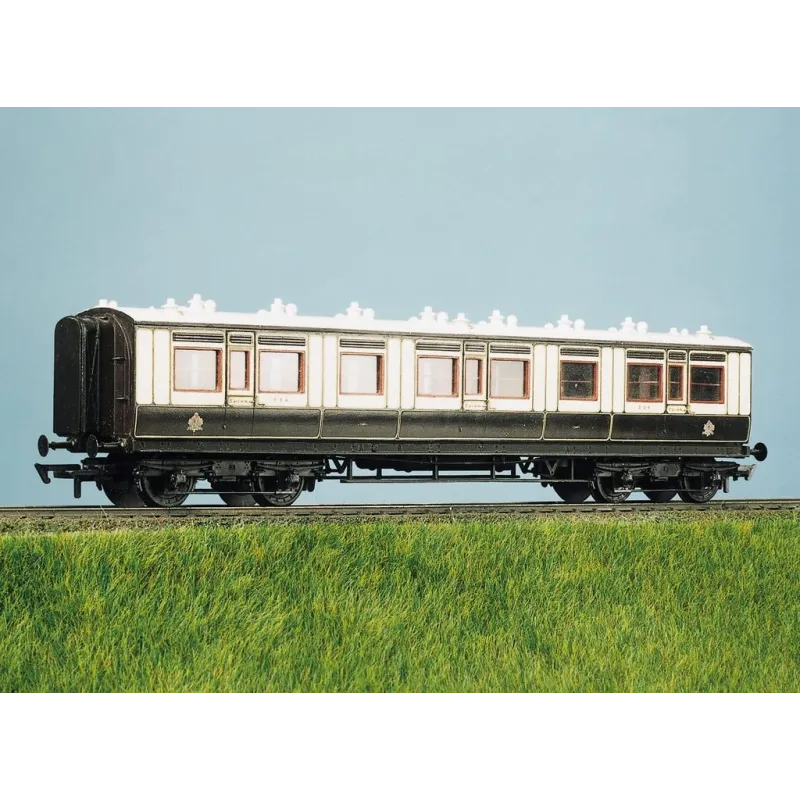 Ratio LMS (Ex LNWR) 50ft Arc Roof Corridor All 3rd All Gauges 730
