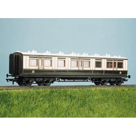 Ratio LMS (Ex LNWR) 50ft Arc Roof Corridor All 3rd All Gauges 730