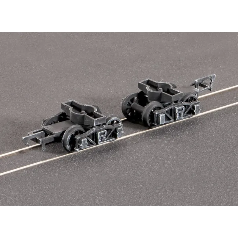 Ratio PR. Diamond Frame Bogies, (Spoked wheels) All Gauges 125
