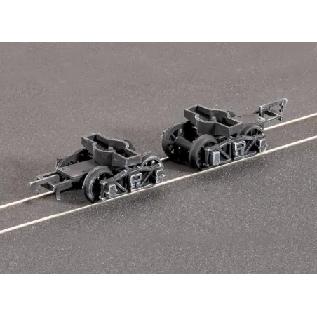 Ratio PR. Diamond Frame Bogies, (Spoked wheels) All Gauges 125