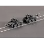 Ratio PR. Diamond Frame Bogies, (Spoked wheels) All Gauges 125