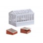 WILLS KITS Greenhouse & cold Frames, inc. Glazing Material OO/HO Gauge SS20