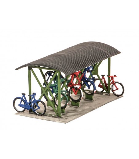 WILLS KITS Bicycle shed & Bicycles OO/HO Gauge SS23