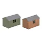 WILLS KITS Garden Sheds, Timber Type (2) OO/HO Gauge SS58