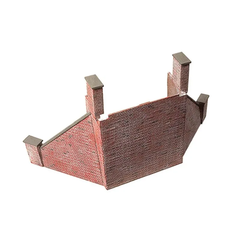 WILLS KITS Abutments with Wing Walls (pair) OO/HO Gauge SS64