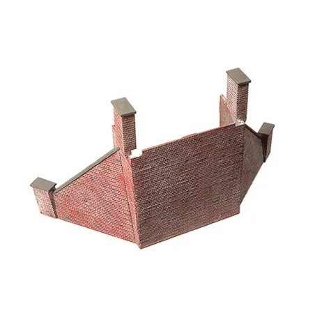 WILLS KITS Abutments with Wing Walls (pair) OO/HO Gauge SS64
