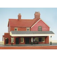 WILLS KITS Country Station, Brick Built, With Platform OO/HO Gauge CK16