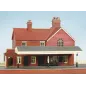 WILLS KITS Country Station, Brick Built, With Platform OO/HO Gauge CK16