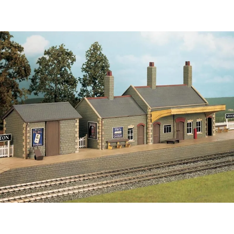 WILLS KITS Country Station Building OO/HO Gauge CK17