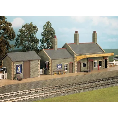 WILLS KITS Country Station Building OO/HO Gauge CK17