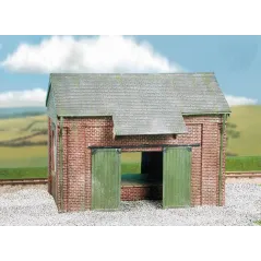 WILLS KITS Goods Shed, Brick Type OO/HO Gauge CK19