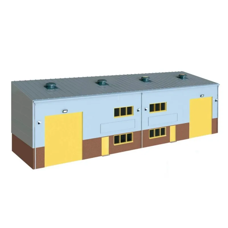 WILLS KITS Industrial / Retail Unit Base Kit OO Gauge SSM300