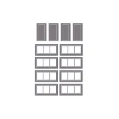 WILLS KITS Extra Window & Doors Kit OO Gauge SSM314