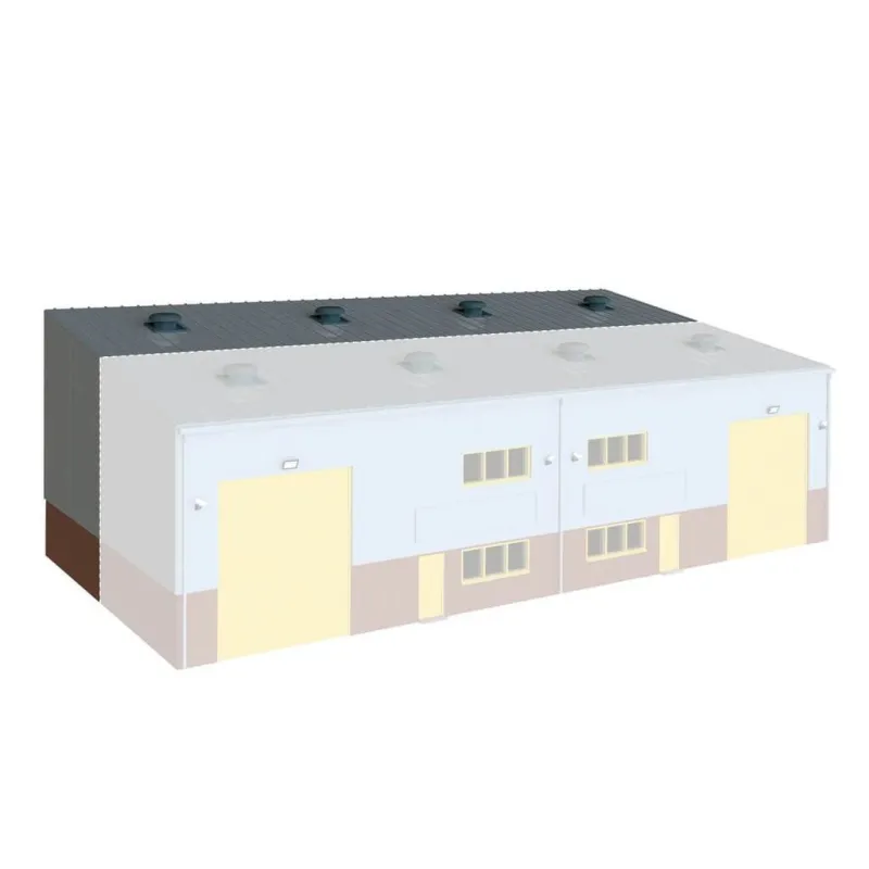 WILLS KITS Industrial / Retail Unit Extension Kit OO Gauge SSM315