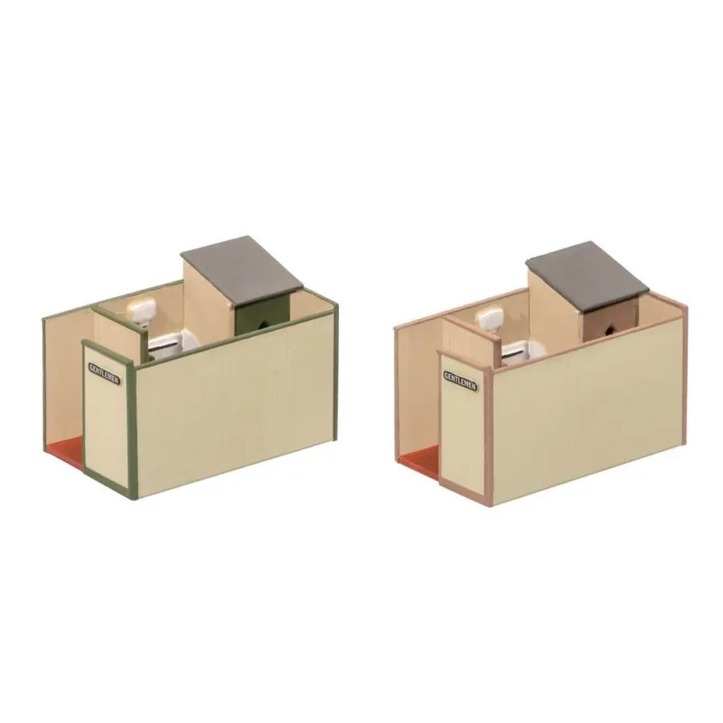 WILLS KITS Small Gents Toilet, Unroofed OO/HO Gauge SS65