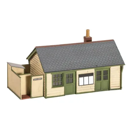 WILLS KITS Wayside Station, Timber, Slate Roof, Brick Chimney OO/HO Gauge SS67