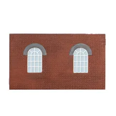 WILLS KITS Round Top Windows (4) OO/HO Gauge SS71