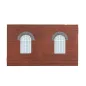 WILLS KITS Round Top Windows (4) OO/HO Gauge SS71