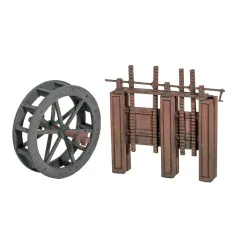 WILLS KITS Water Wheel & Sluice Gates OO/HO Gauge SS84