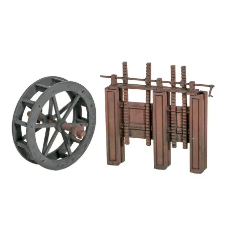 WILLS KITS Water Wheel & Sluice Gates OO/HO Gauge SS84
